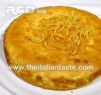 torta con mandorle e limone