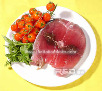 tonno rosso saltato in pagella - ricetta light e veloce