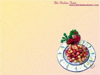 ciliegie su sfondo rosa