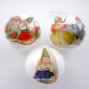 palline con immagini di fiabe