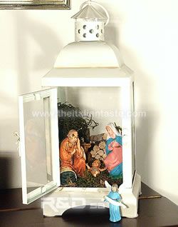 Il presepe nella lanterna