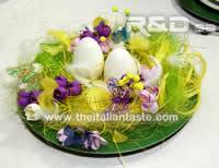 Centerpiece for Easter or spring table