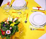 S. Valentine's Day - Setting the table