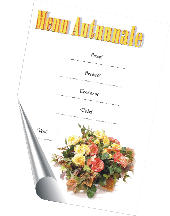 Menu autunnale in formato