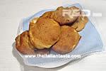 Baked apple fritters