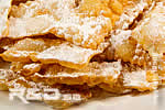 Carnival sweet fritters from Liguria