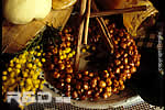 Cicerchiata - Honey ring cake, made with small fritters, Umbria-style