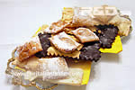 Typical Italian Carnival deep fried sweets