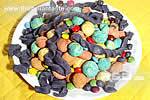 Edible centerpiece for Carnival table