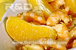 Orange and shrimp salad