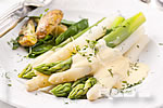 Asparagus with Hollandaise sauce