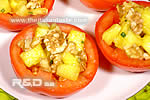 Fruit stuffed tomatoes