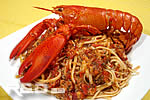 pasta with lobster