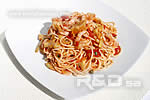 Taglierini con carciofi e gamberetti