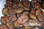 Stuffed aubergines, in Calabria dialect: Melangiani chijni
