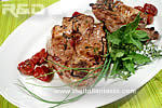 Marinated lamb