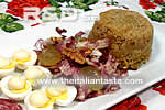 assorted antipasto platter for autumn