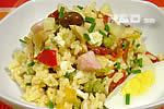 Classical rice salad, Italian style