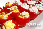 Stuffed cherry tomatoes