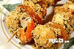 scallops and dried apricots