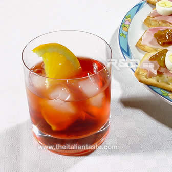 Negroni cocktail