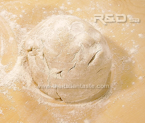 the last step in pizza making