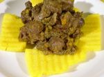 Capriolo su crostoni di polenta
