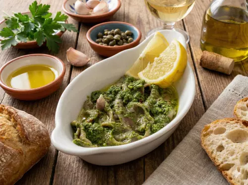 Acciughe (alici) in salsa verde