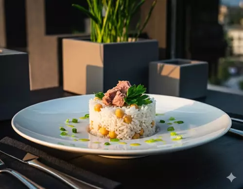 Chick Peas And Tuna in Oil