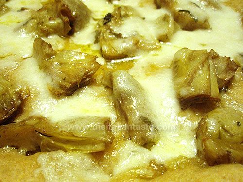 Pizza ai carciofi