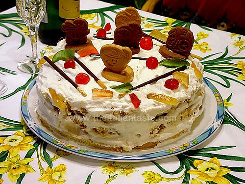 Stuffed cake for a special occasion