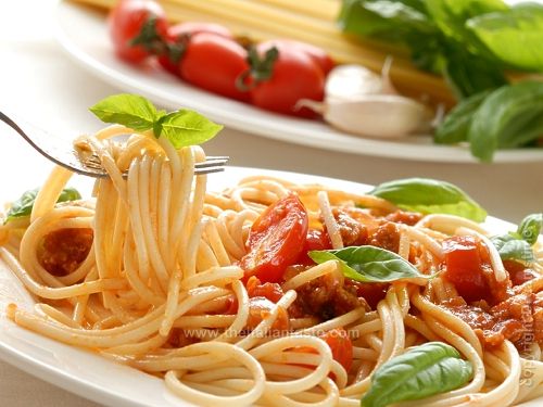 Spaghetti al pomodoro