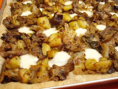Autumnal savory pie