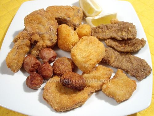 Assorted meat