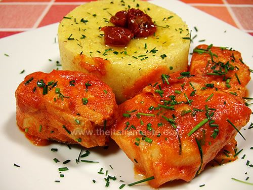 Baccalà con la polenta