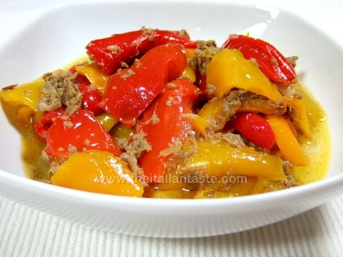Bell pepper appetizer, Piedmont - style