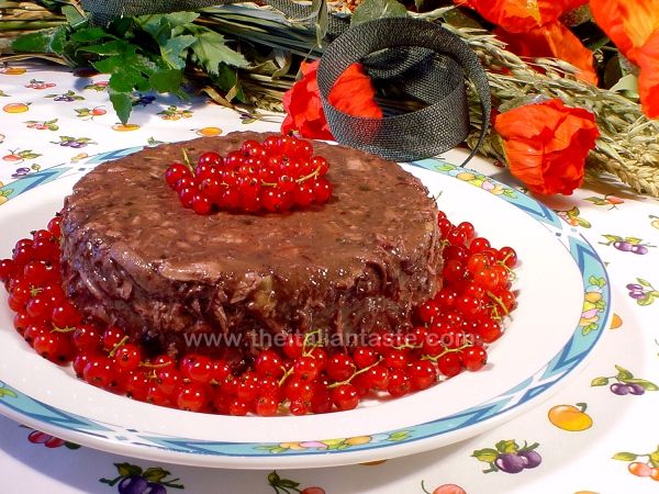 Tortino freddo di fagiano
