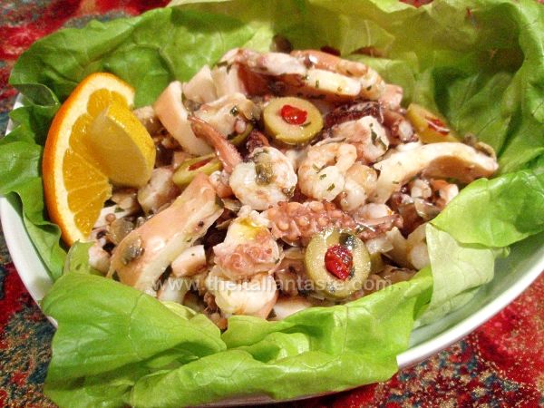 Seafood salad