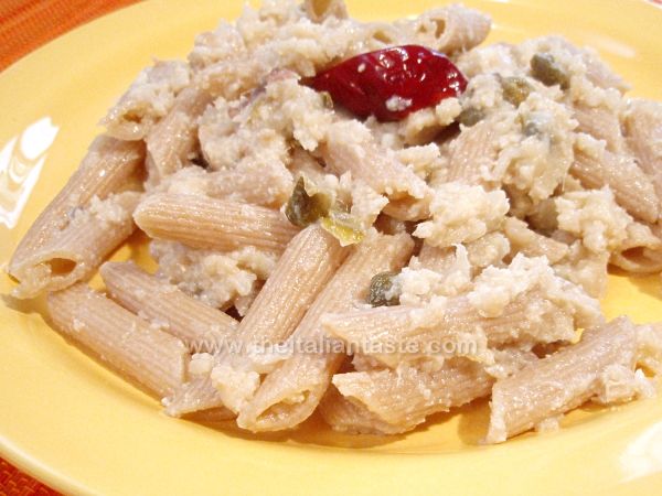 Pasta with cauliflower