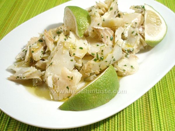 Boiled stockfish