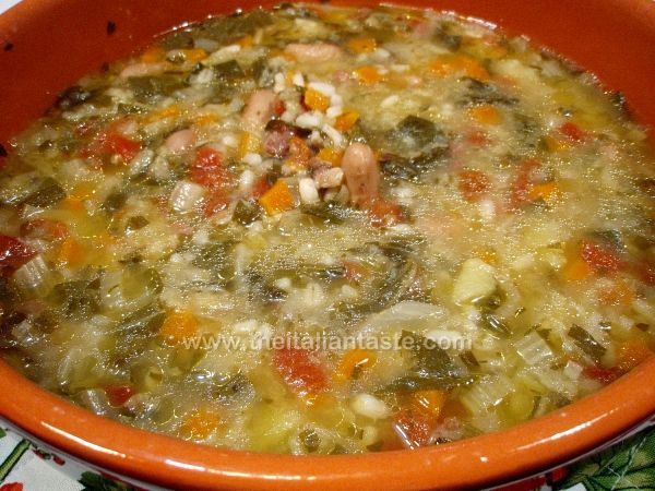 Grandmother minestrone, Italian-style
