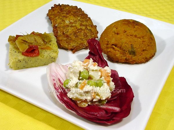 Winter vegetarian antipasto