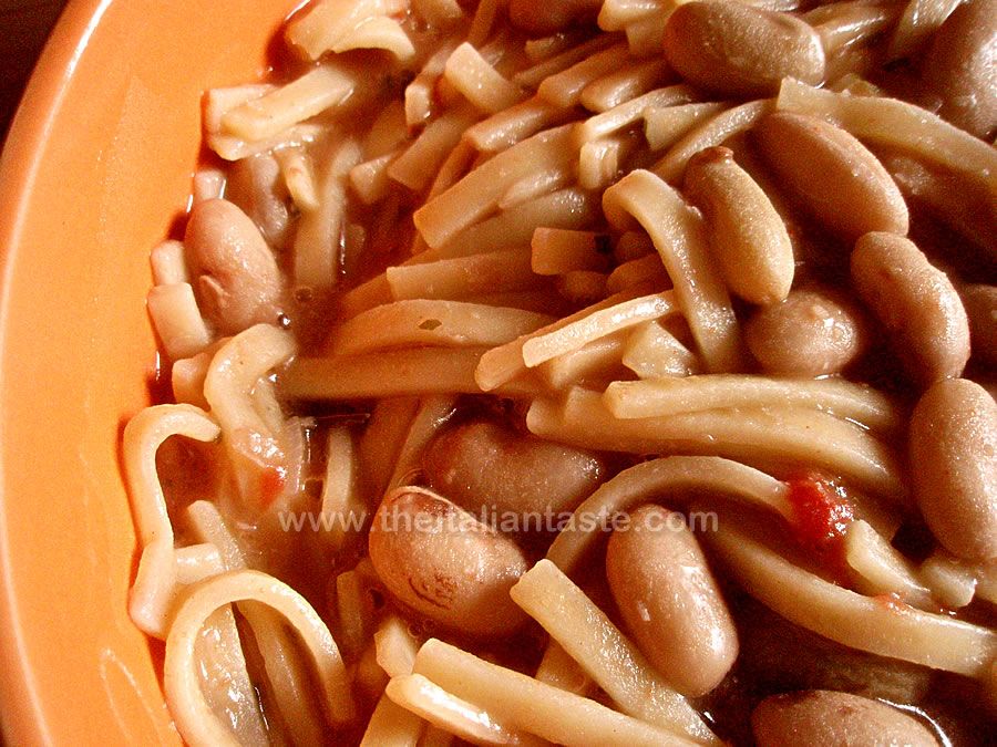 Sagne con fagioli