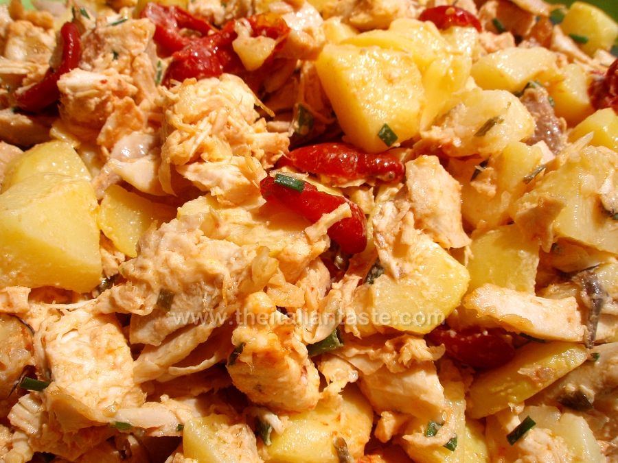 Roasted chicken salad