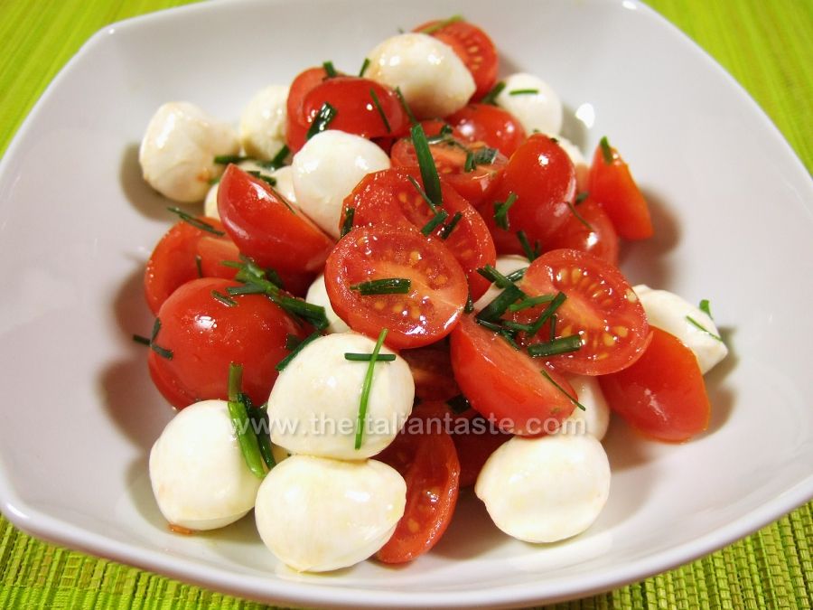 Mozzarelline con pomodorini