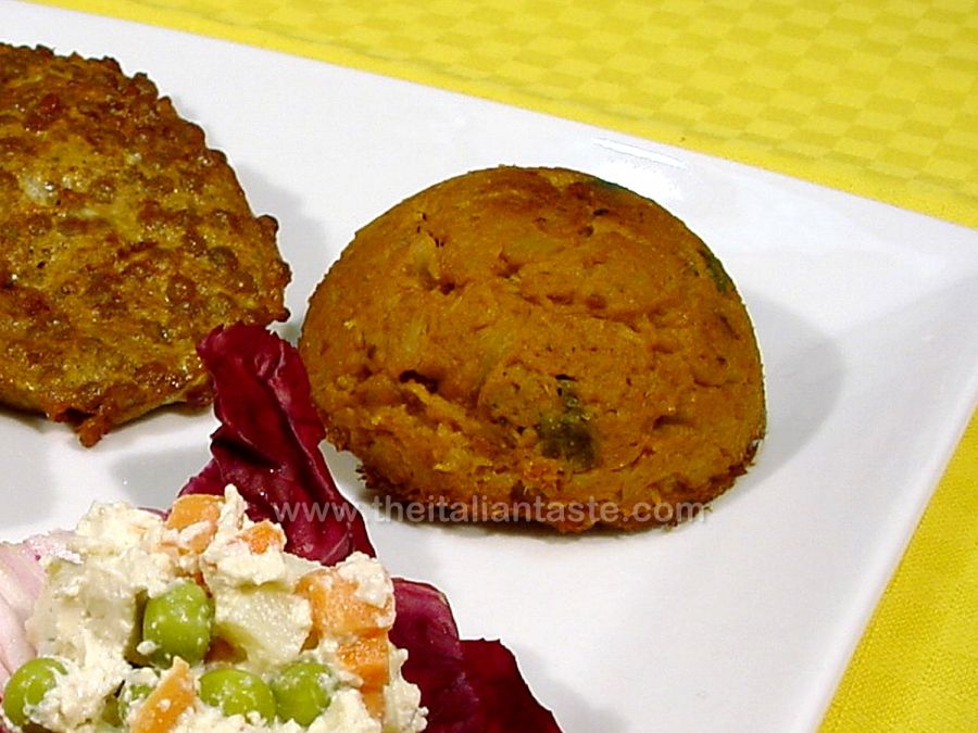 Mini flan di cavolfiori