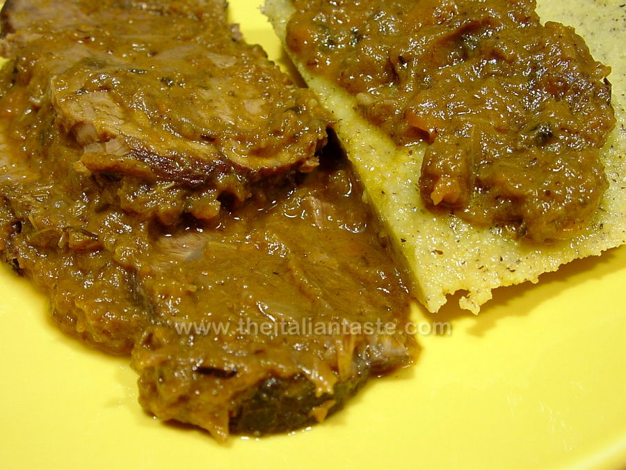 Braised beef