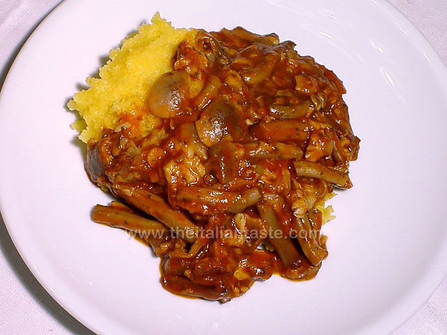 Mushroom & polenta