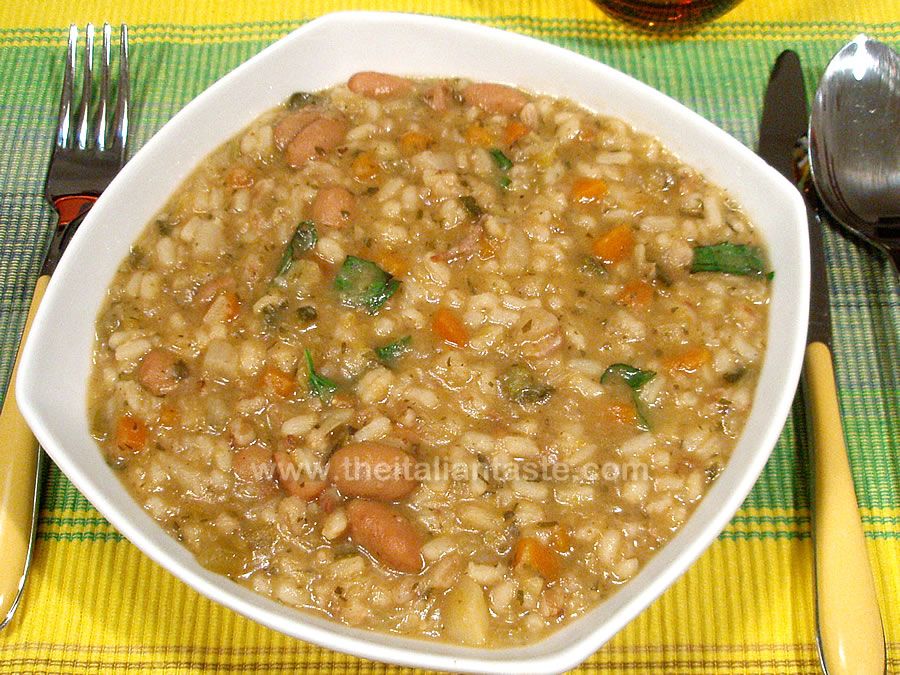 Vegetable soup, milanese style